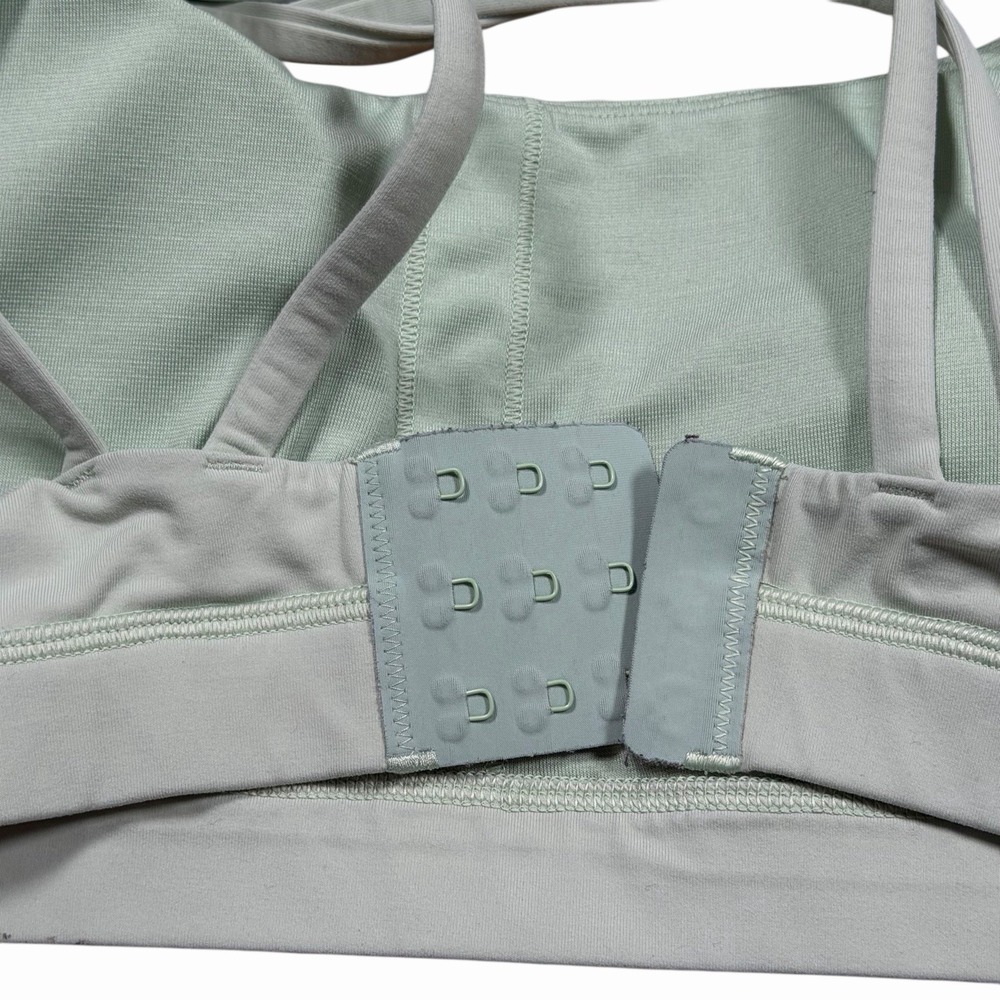Lululemon Energy Adjustable Bra *Medium‎ Support, B–D Cups Creamy Mint Sz 10 - Picture 6 of 10